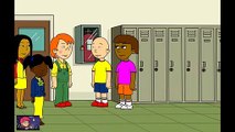 Caillou Kisses Dora and Gets Grounded (Credit to African Vulture)