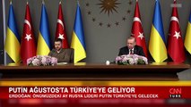 Déclaration conjointe des présidents Erdogan et Zelenski après la réunion bilatérale： Nous essayons d'augmenter la durée de l'accord sur le corridor céréalier à 2 ans