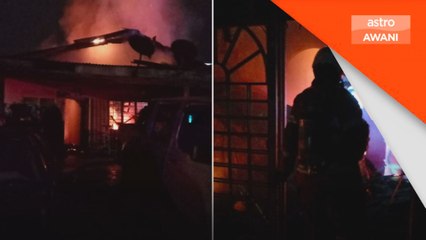 Rumah terbakar, lelaki ditemukan rentung
