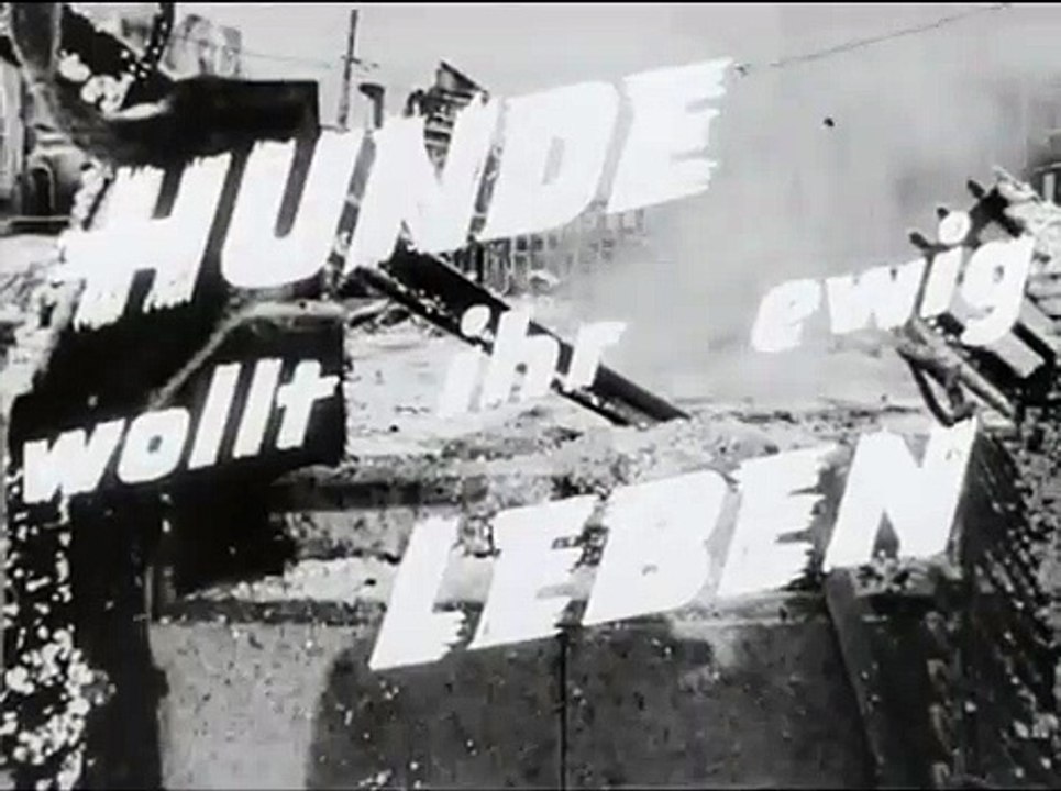 Hunde, wollt ihr ewig leben | movie | 1959 | Official Trailer