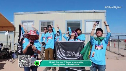 Brasil fica em 2º lugar em mundial de foguetes universitários