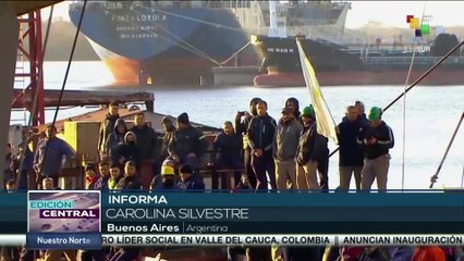 En Argentina crearon una compuerta naval para un dique
