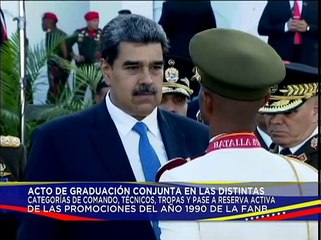 Jefe de Estado otorga Sable de Honor a 1.015 oficiales de la FANB