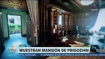 Difunden imágenes de la mansión de Yevgueni Prigozhin