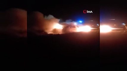 Deux véhicules transformés en boule de feu à la suite d'un accident à Ankara, 6 blessés