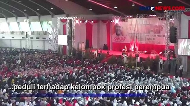 Temui 10 Ribu Emak-Emak di Surabaya, Ganjar Pranowo Dapat Masukan tentang Isu Perempuan