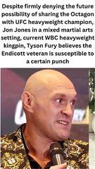 Tyson Fury and UFC fighter Jon Jones have a new rivalry.