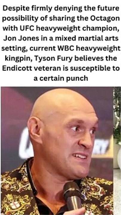 Tyson Fury and UFC fighter Jon Jones have a new rivalry.