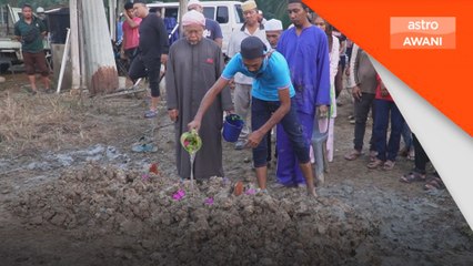 Jenazah Muhammad Fikri selamat dikebumi