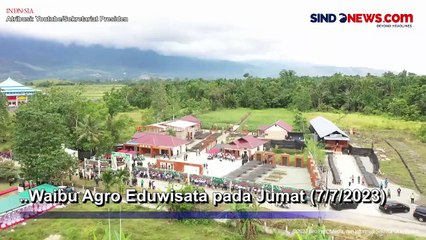 Kunjungi Waibu Agro Eduwisata, Jokowi Yakin Pangsa Pasar Papua akan Dikuasai Anak Muda