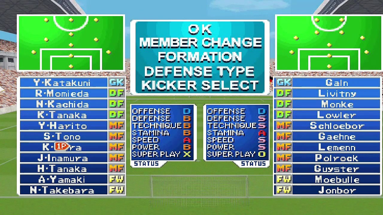 Goal unik negara jepang di super shot soccer | #Gameplay #epsxe