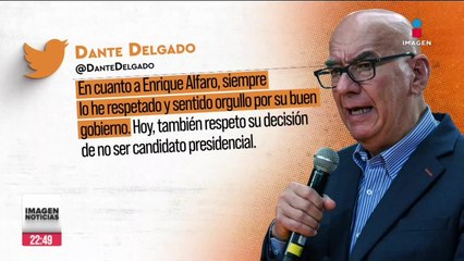 Dante Delgado rechaza alianza con la oposición rumbo al 2024
