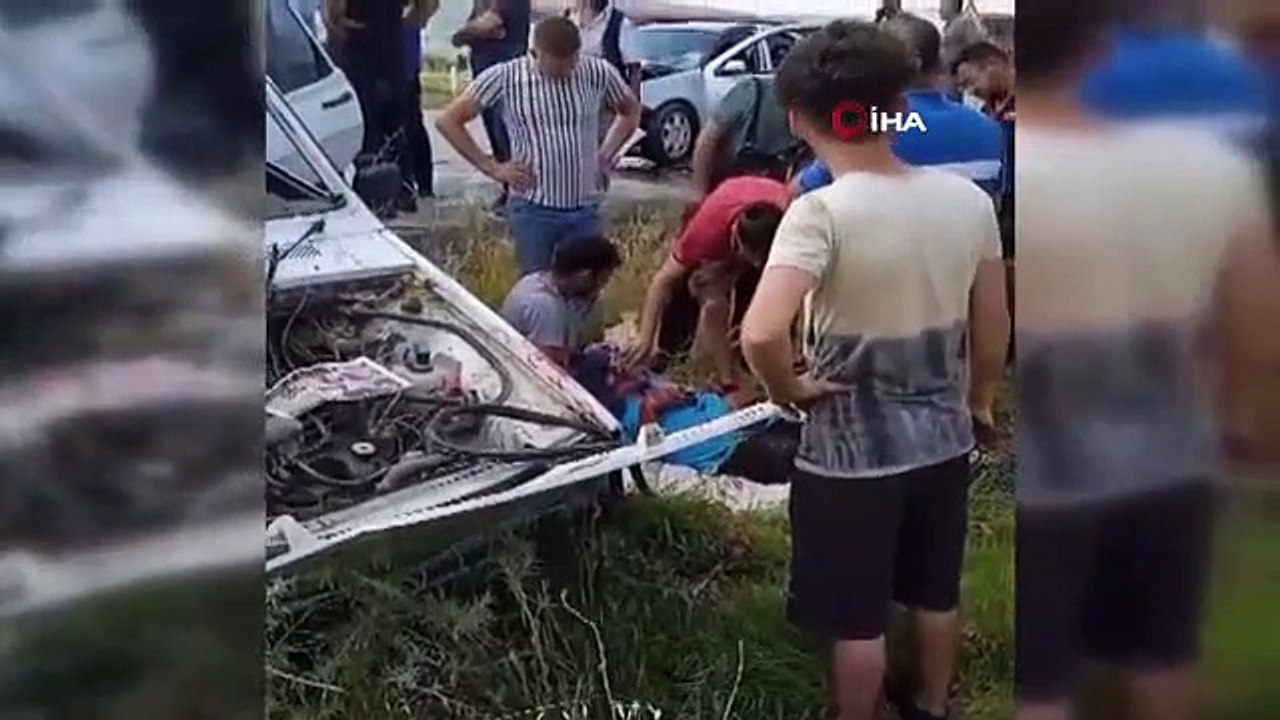 3 blessés dans un accident où des voitures sont entrées en collision à une intersection