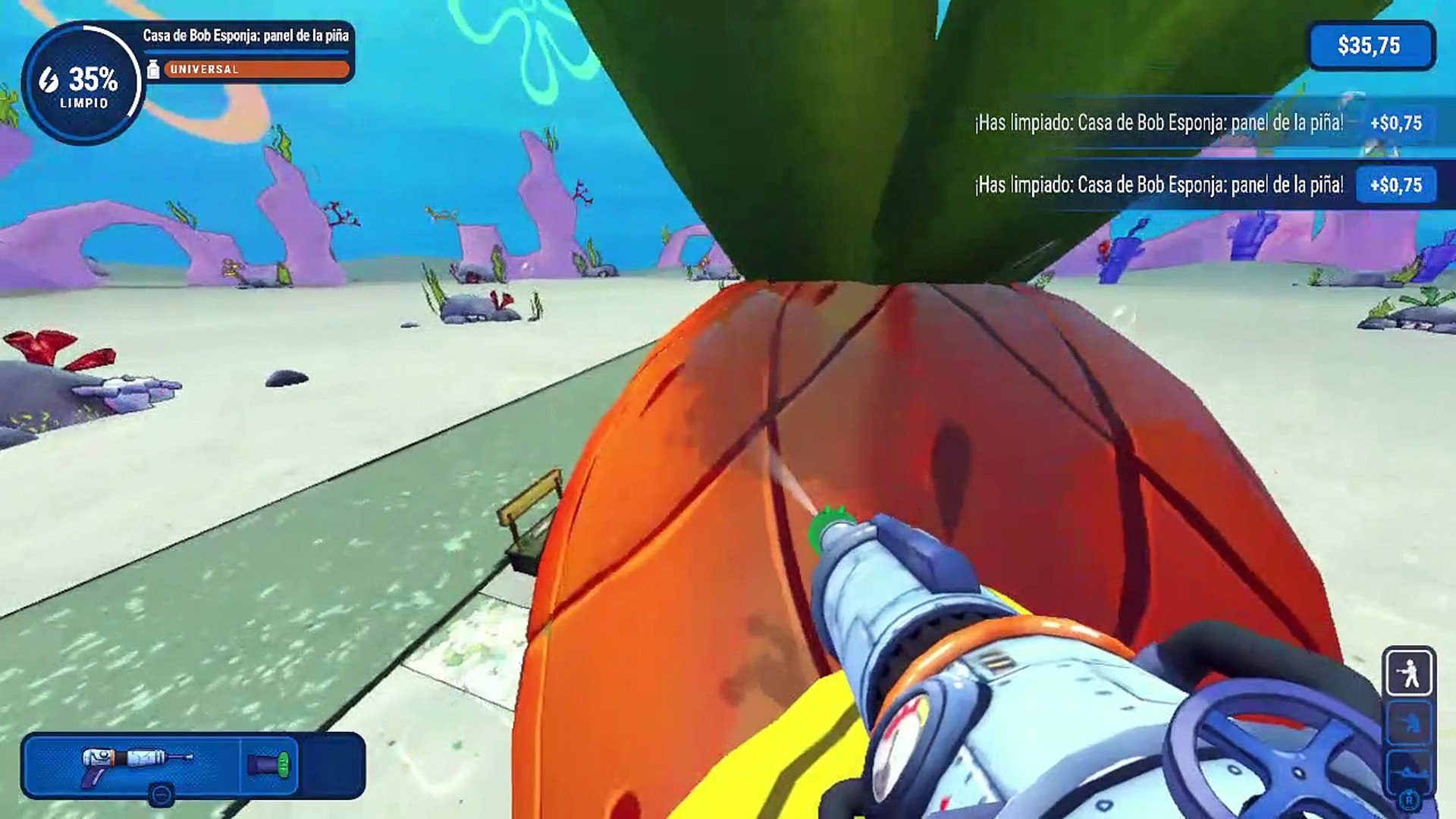 BOB ESPONJA HEROPANTS: # Parte 11 - XBOX 360 - Gameplay Comentado em PT-BR.  