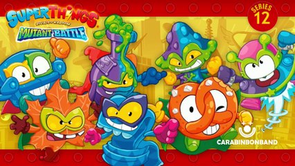 #superthings #mutantbattle serie 12 completa - By CARA BIN BON BAND