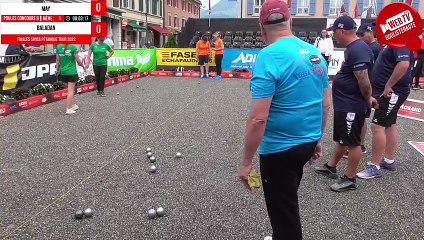 Mini Webtélé : Finales du Swiss Pétanque Tour à Bulle