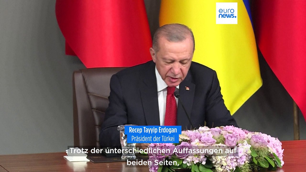Erdogan versichert: Ukraine hat NATO-Mitgliedschaft "verdient"