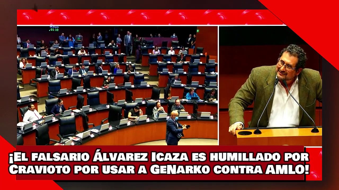 ¡VEAN! ¡El falsario Icaza, chacho del Sr. X., es humillado por Cravioto por usar a GeNarko vs. AMLO!