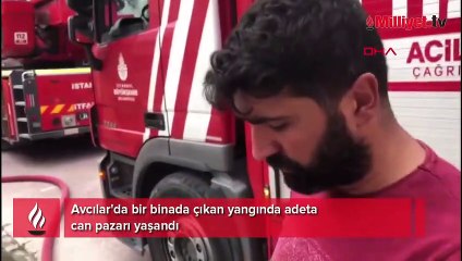 Avcılar'da can pazarı! Mahsur kalan vatandaşlar kurtarıldı