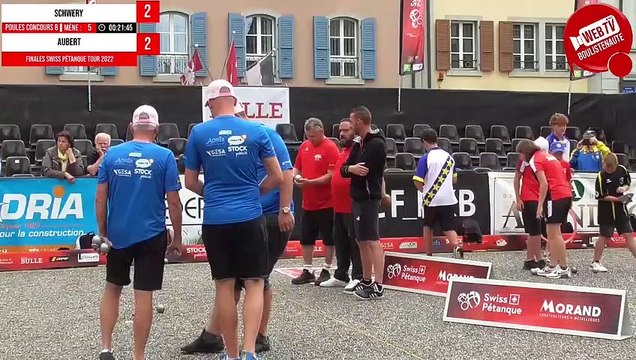 Mini Webtélé : Finales du Swiss Pétanque Tour à Bulle