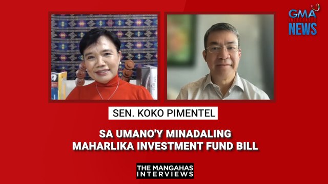 Sen. Koko Pimentel sa umano'y minadaling Maharlika Investment Fund Bill – Part 1 | The Mangahas Interviews