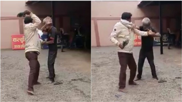 Video: सीधी पेशाब कांड के बाद अब रीवा चप्पल कांड, वीडियो वायरल होने के बाद एक्शन में प्रशासन