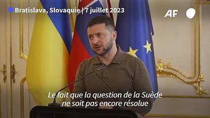 Adhésions Suède et Ukraine à l'Otan: Zelensky fustige l'absence d'unité dans l'Alliance