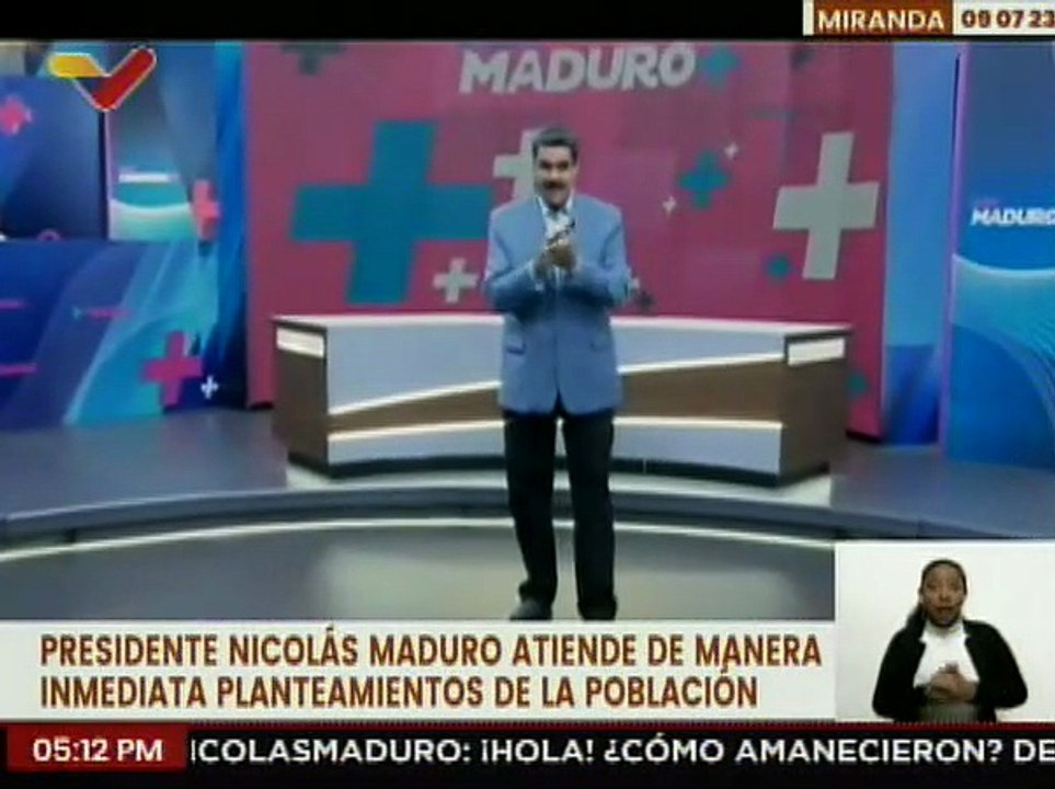 Miranda | Programa con Maduro + es una ventana directa con el pueblo