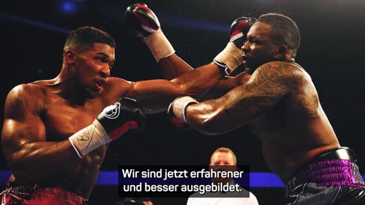 Joshua: "Ich sehe Whyte nicht als Rivalen"