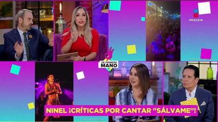 ¡Ninel Conde asegura DISTORCIONARON su voz en video de ella cantando 'Sálvame' de RBD!