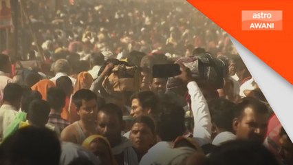 PBB anggarkan India mempunyai jumlah penduduk tertinggi di dunia