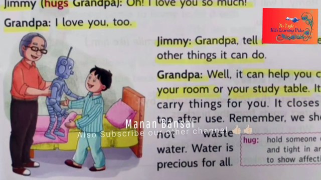 JIMMY HAS A ROBOT, Class 1 (Lesson 9), Roots And Wings Class 1, Army Public School, #class1english #english #aps #ghps #srijan by Ms Tayle, Ms Tayle Kids Learning Video