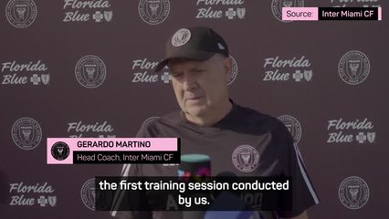 Martino optimistic about Inter Miami but needs time to evaluate squad