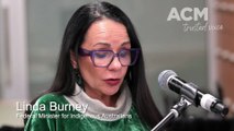 Federal Minister for Indigenous Australians Linda Burney addresses UTAS forum on The Voice to Parliament