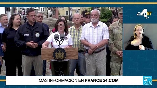 El noreste de Estados Unidos en emergencia por fuertes lluvias e inundaciones