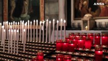 Milano,preghiera del rosario per le vittime e i feriti casa di riposo