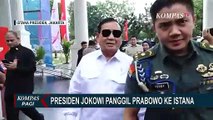 Dipanggil Jokowi ke Istana Kepresidenan, Prabowo: Lapor Soal Pertahanan