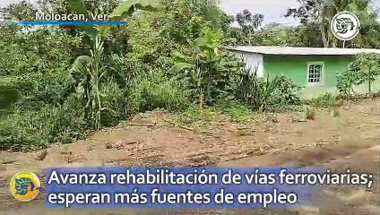 Download Video: Avanza rehabilitación de vías ferroviarias en Moloacán; esperan más fuentes de empleo