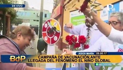 Jesús María: realizan campaña de vacunación para prevenir enfermedades ante llegada de El Niño