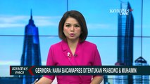 Gerindra: Nama Bakal Cawapres Ditentukan Prabowo dan Cak Imin