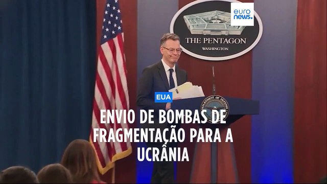EUA justificam planos de envio de bombas de fragmentação para a Ucrânia