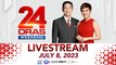 GMA News 24 Oras Weekend Livestream: July 08, 2023