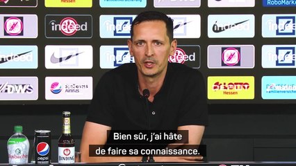 Krösche : "Kolo Muani n'a jamais dit qu'il voulait partir"