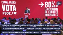 Sánchez reduce la deuda del PSOE de 50 a 15 millones mientras dispara la de España en 330.000 millones