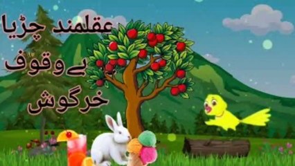 Chidiya wale Cartoon | Aqalmand Chidiya aur Bewaquf khergosh | katun | Kahanian | Cartoon Tv  | moral stories |