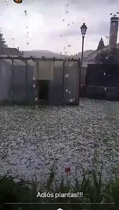 Granizo en Covaleda
