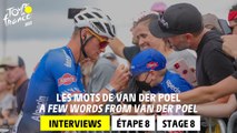 Van Der Poel interview - Stage 8 - Tour de France 2023