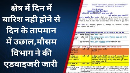 नर्मदापुरम: लगातार बारीश के बाद मौसम मे हुआ बदलाव, दिन ओर रात के तापमान मे अंतर