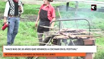 “Hace más de 20 años que venimos a cocinar en el Festival”