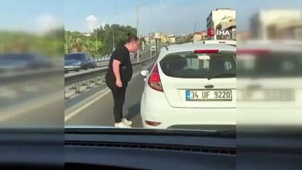 Kadın sürücüye yaptıkları şok etti!